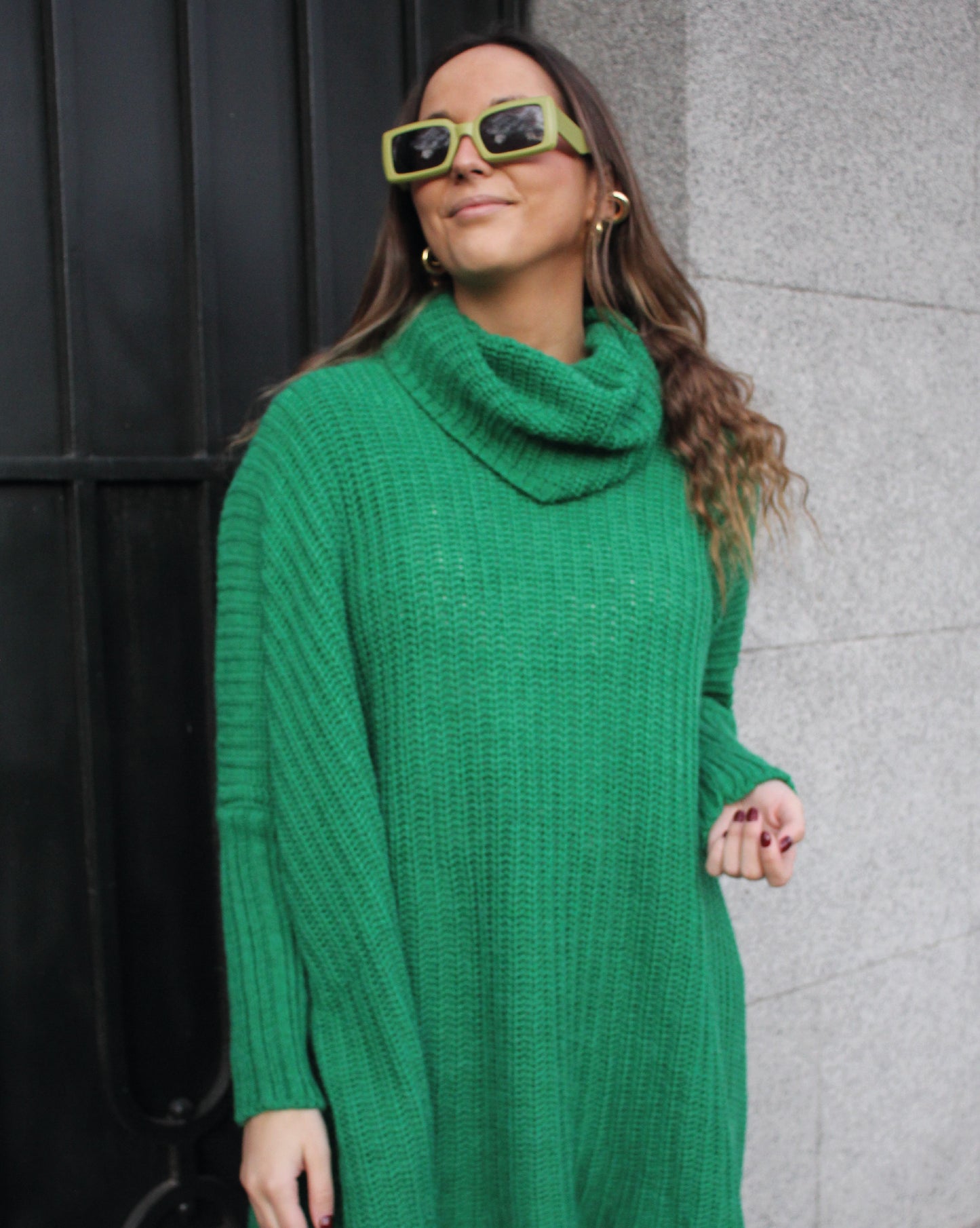 Poncho Mili Verde